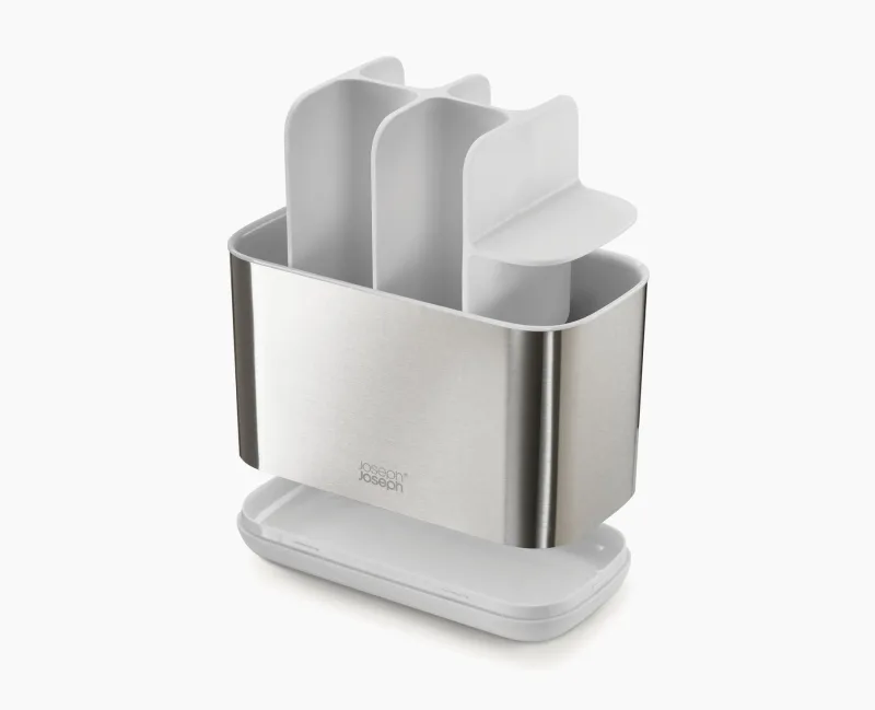 Organizator Mare Accesorii Baie Easy-Store Inox - JosephJoseph - Image 3