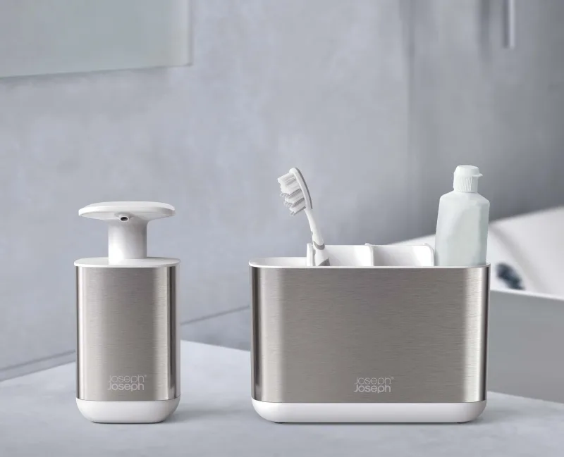 Set 2 ustensile inox pentru baie - JosephJoseph - Image 1
