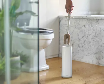Perie Toaleta Flex 360 Ecru - JosephJoseph