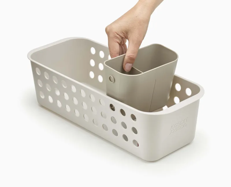 Cos pentru depozitare Slim Easy-Store Ecru - JosephJoseph - Image 2