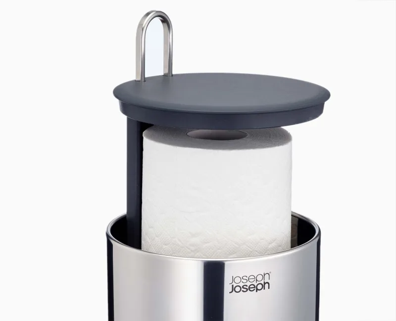 Suport baie hartie Easystore Luxe ascuns - JosephJoseph - Image 3