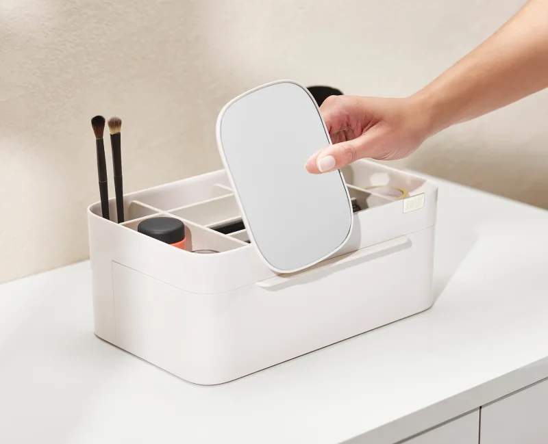 Organizator Viva cosmetice cu oglinda detasabila - JosephJoseph - Image 3