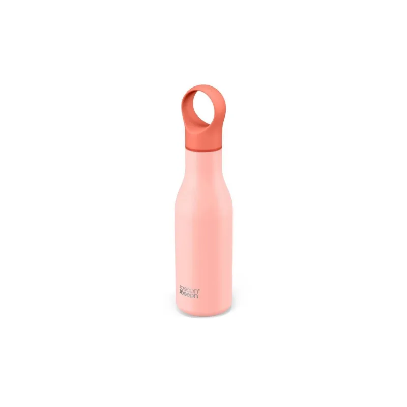 Sticla apa 500ml Loop coral - JosephJoseph - Image 1