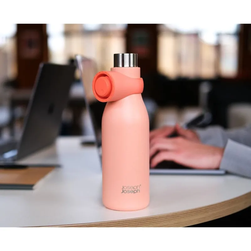 Sticla apa 500ml Loop coral - JosephJoseph - Image 3