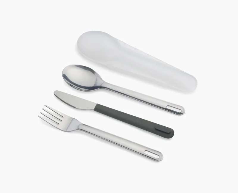 Set tacamuri inox Goeat Antracit - JosephJoseph - Image 3