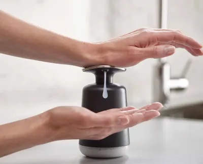 Dispenser Sapun Lichid Presto Gri - JosephJoseph