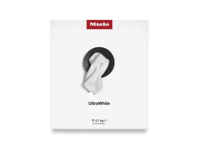 Detergent pudra pentru rufe albe UltraWHite 2.7 Kg - Miele