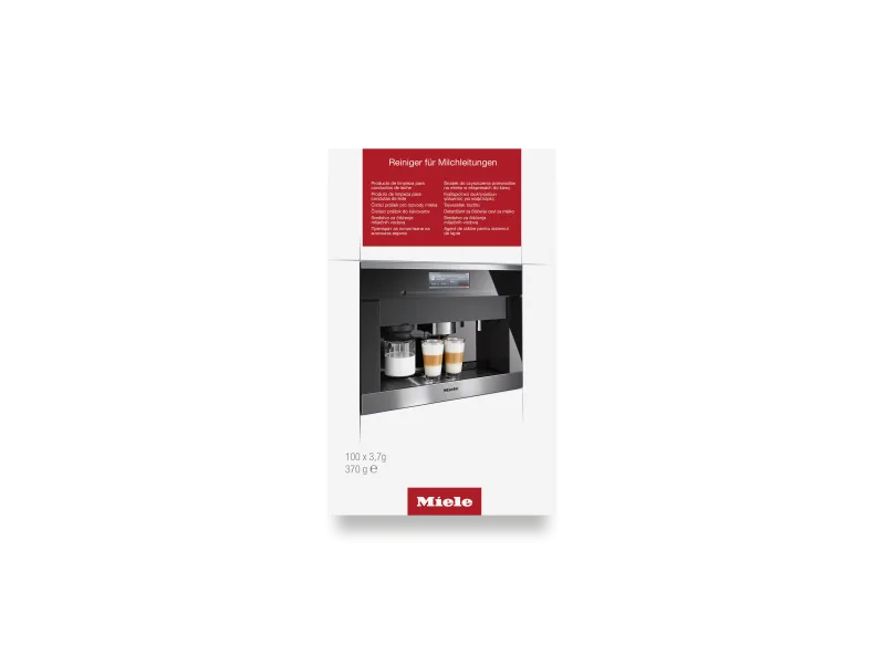 Agent de curatare pentru sistemul de lapte 100 plicuri x 3,7gr - Miele - Image 1