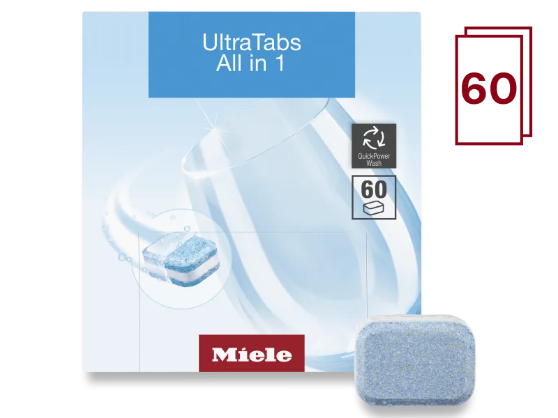 Tablete detergent UltraTabs AllinOne 60 pentru masina de spalat vase - Miele - Image 3