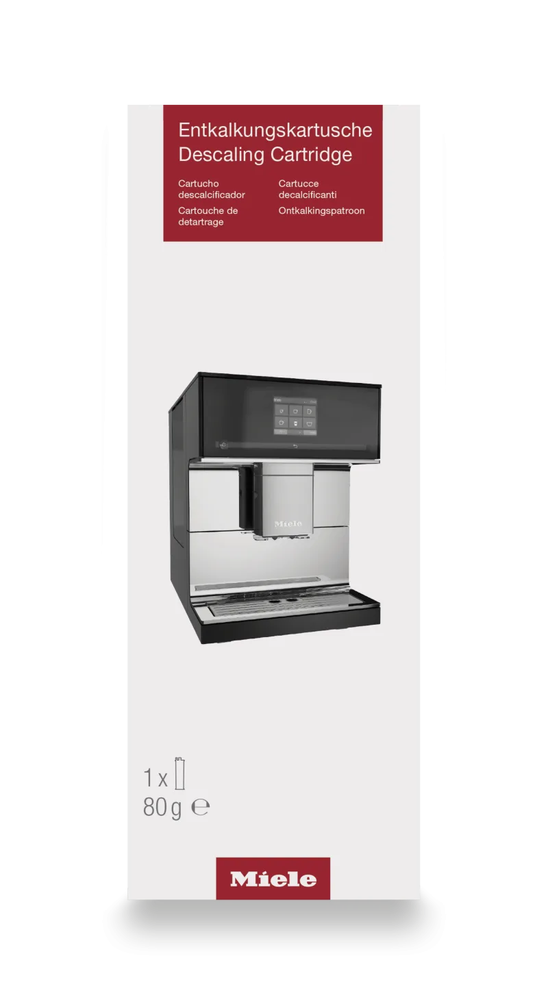 Cartus cu solutie detartranta GP DC 001 C  pentru CM 7 1X80gr - Miele - Image 1