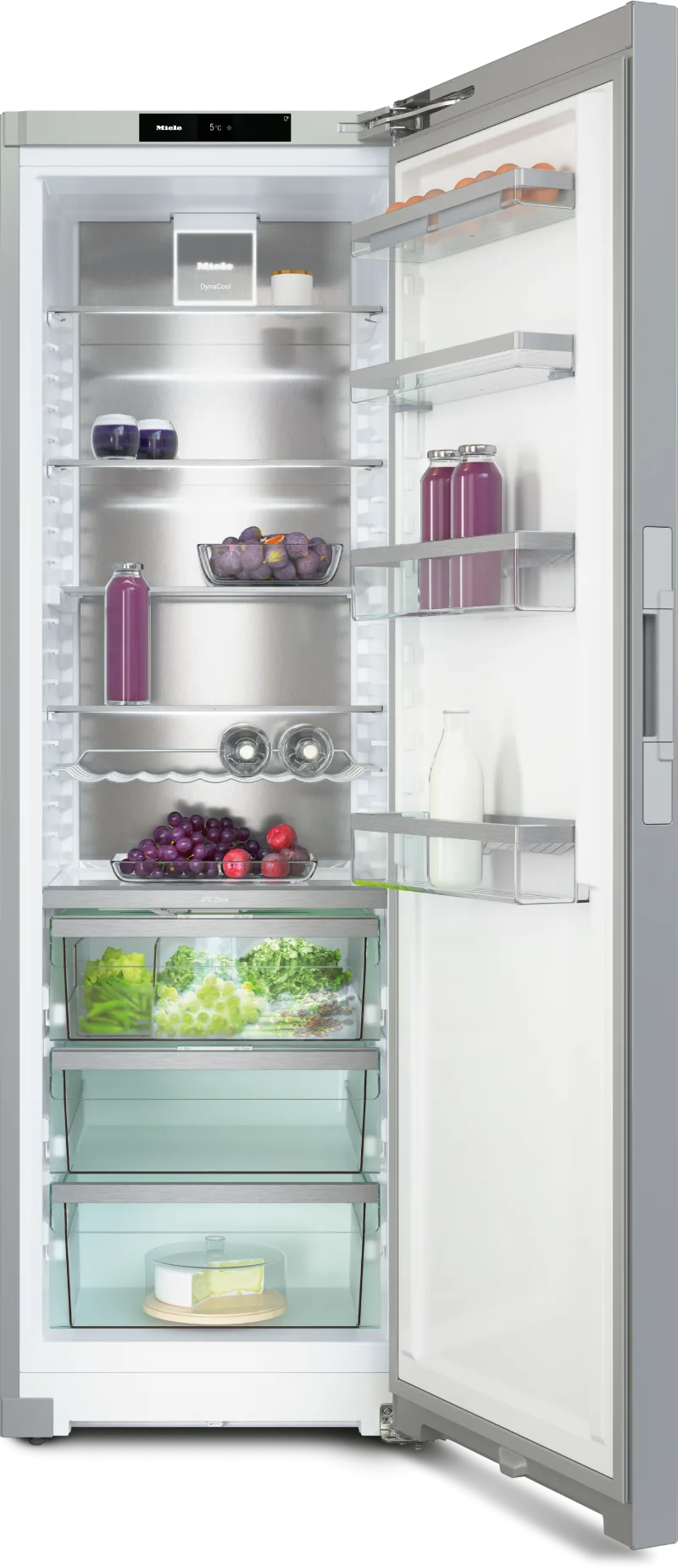 KS 4887 DD edt/cs CleanSteel Frigider freestanding - Miele - Image 2