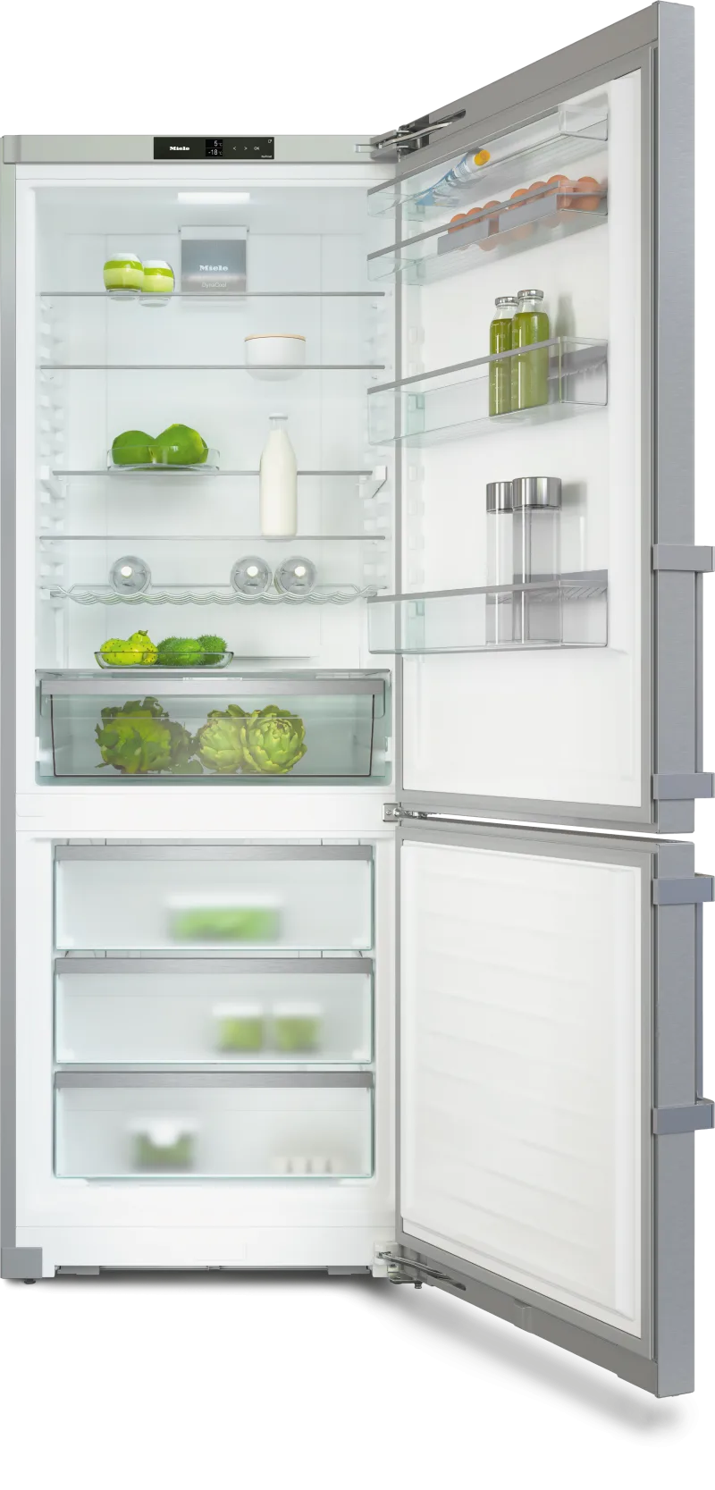 KFN 4796 ED edt/cs CleanSteel Combina frigorifica freestanding - Miele - Image 2