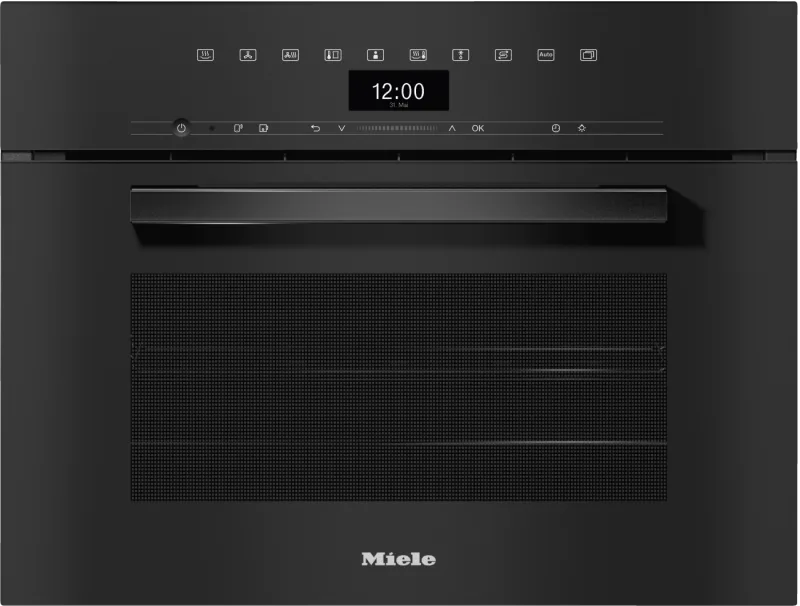 DGC 7440 HC Pro Black Cuptor combinat cu abur Dual Steam Sous-vide, Mix&amp;Match - Miele - Image 1