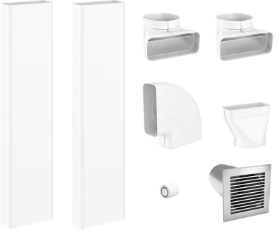 DFKS-AR Set de conducte plate pentru regimul de evacuare - Miele
