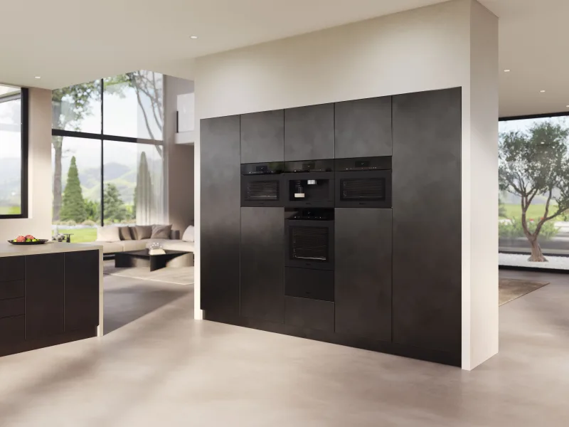 DGC 7845 HCX Pro BLACK MATT   Cuptor combi cu aburi ArtLine - Miele - Image 4