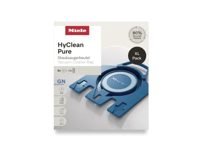 GN XL Pack Saci de Aspirator 8 buc cu 4 buc filtre: 2 evacuare si 2 protectie motor - Miele