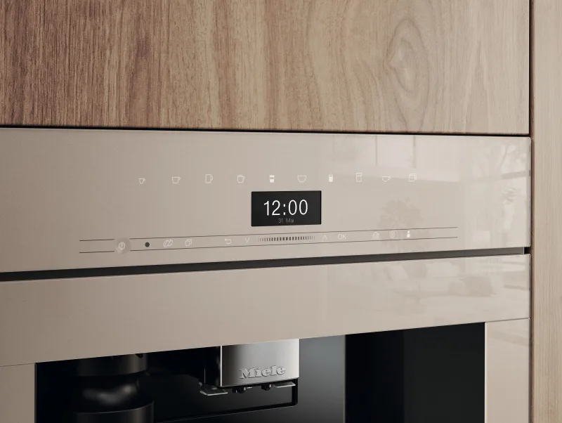 CVA 7440 Pearl Beige Espressor Incorporabil - Miele - Image 2