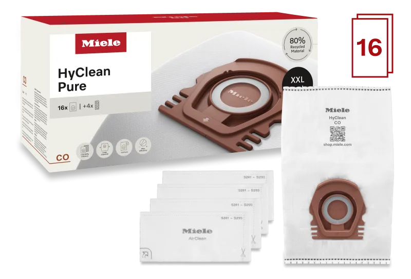 Set 16 saci + 4 filtre HyClean Pure CO XXL - Miele - Image 2
