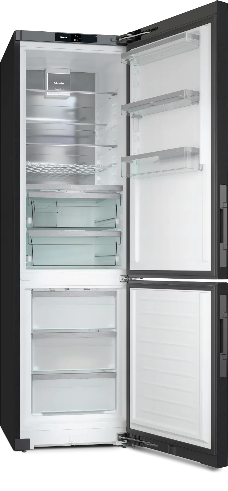 KFN 4898 A-20 bs Combina frigorifica freestanding BlackSteel - Miele - Image 3