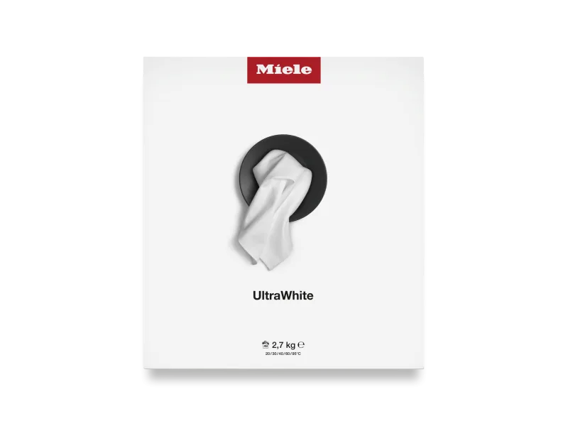 Detergent pudra pentru rufe albe UltraWHite 2.7 Kg - Miele - Image 1