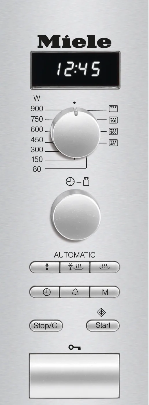 M 6012 Sc cuptor Microunde Freestanding - Miele - Image 2
