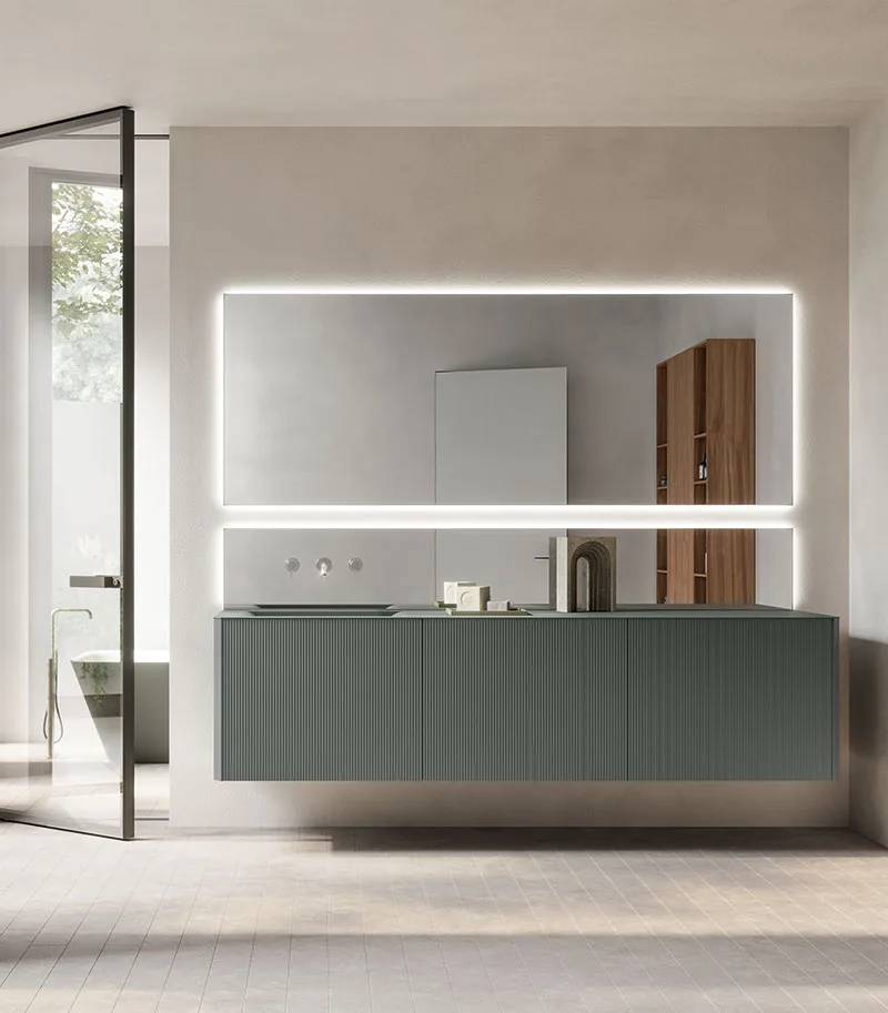 Baie suspendată Honey RAL 7010