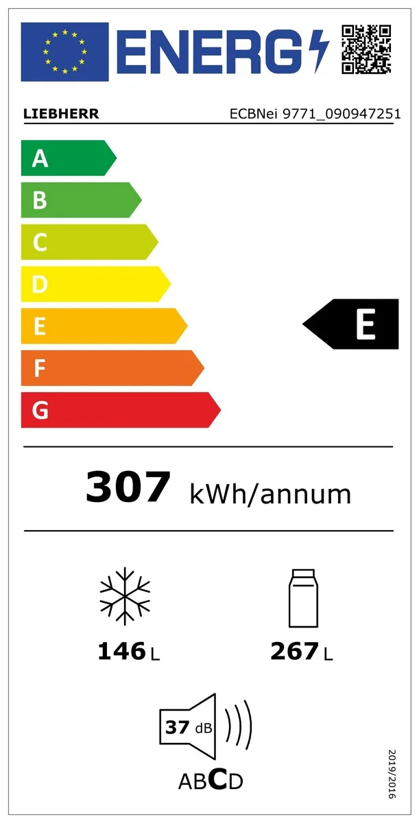 Combină frigorifică ECBNei 9771 BioFresh NoFrost Liebherr - Image 2
