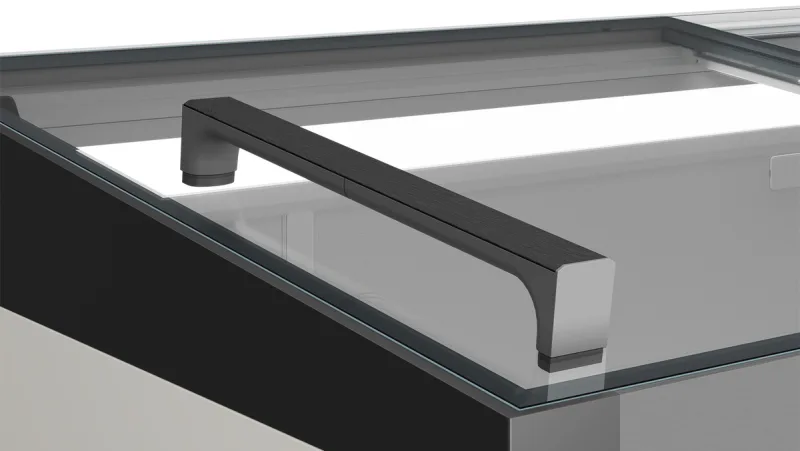 Mâner ergonomic din oțel inoxidabil