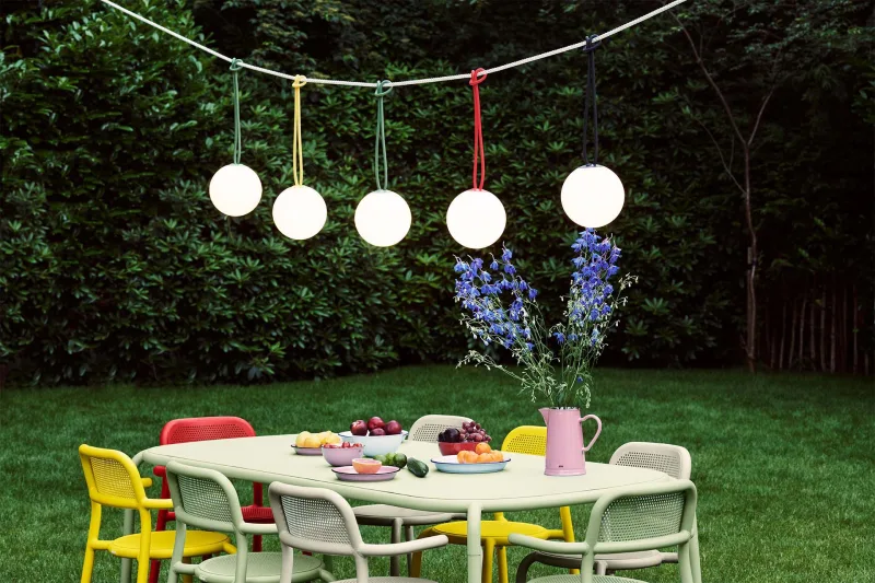 Lampă suspendată Fatboy Bolleke Light Grey - Image 7