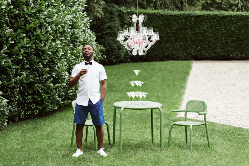 Lampă suspendată Fatboy Rockcoco Transparent - Image 2