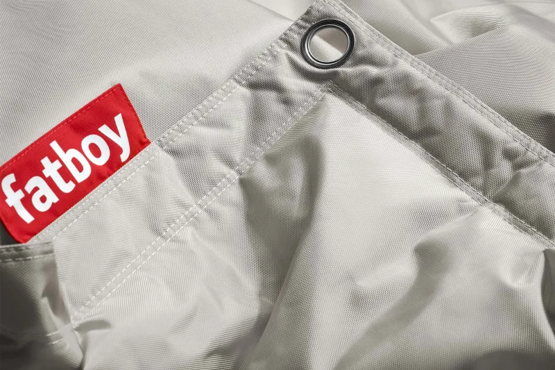 Fotoliu puf de exterior Fatboy Buggle-up Light Grey - Image 3