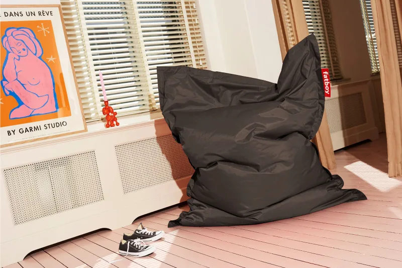 Fotoliu puf de interior Fatboy Original Dark Grey - Image 5