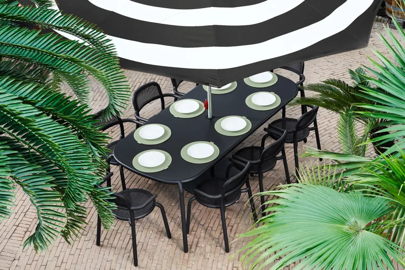 Scaun de grădină cu cotiere Fatboy Toní Armchair Anthracite - Image 2