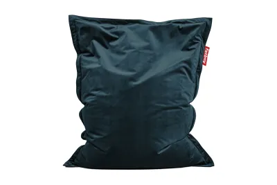 Fotoliu puf de interior Fatboy Original Slim Velvet Petrol