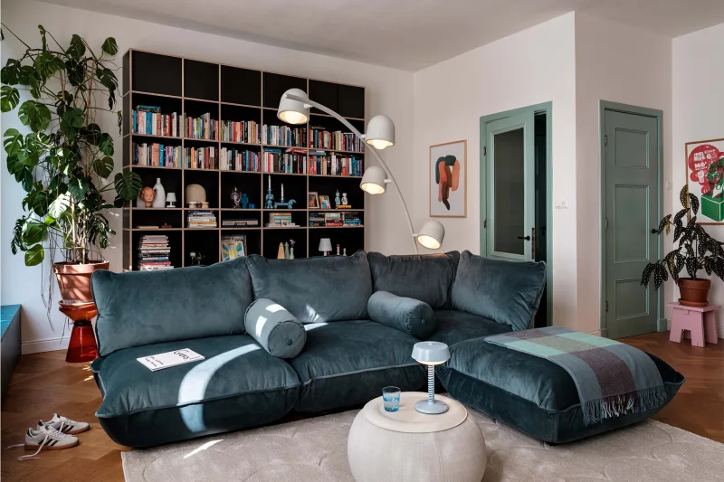 Lampă de podea Fatboy Big Lebow Light Grey - Image 9