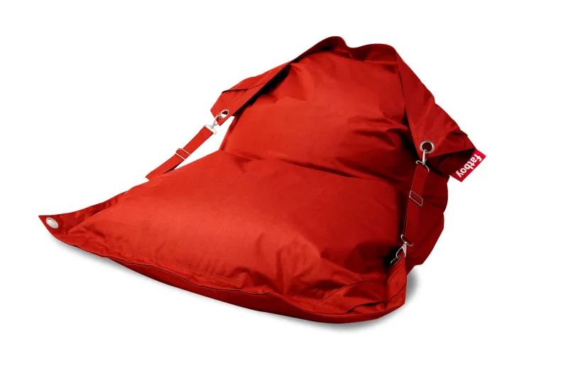 Fotoliu puf de exterior Fatboy Buggle-Up Outdoor Red - Image 1