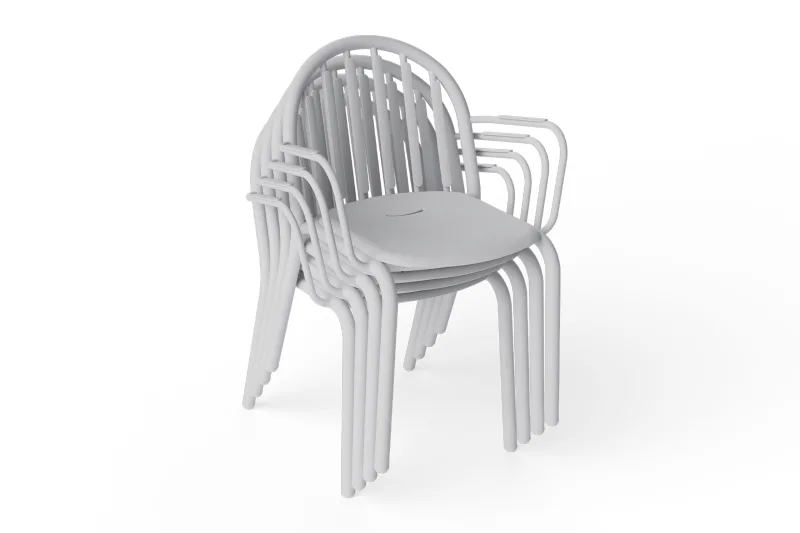Fotoliu de terasă Fatboy Fred's Armchair Light Grey - Image 11