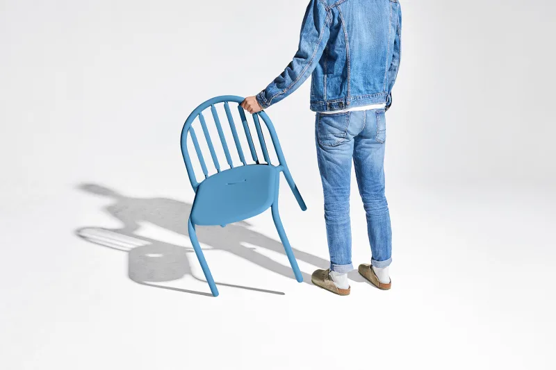 Scaun de grădină Fatboy Fred's Chair Wave Blue - Image 3