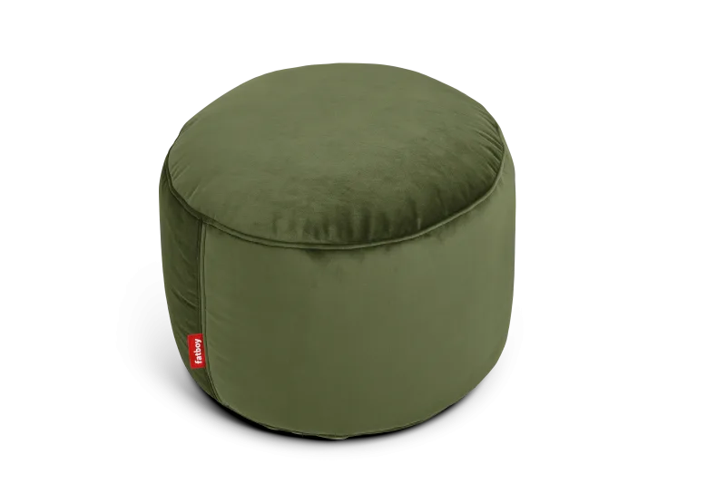 Taburet Fatboy Point Velvet Deep Green - Image 1