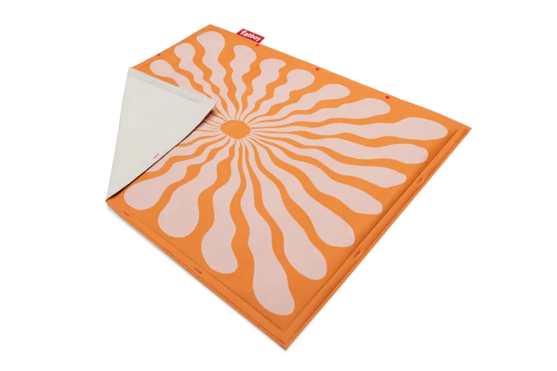 Covor Fatboy Flying Carpet Liquid Flower Orange/pink - Image 5