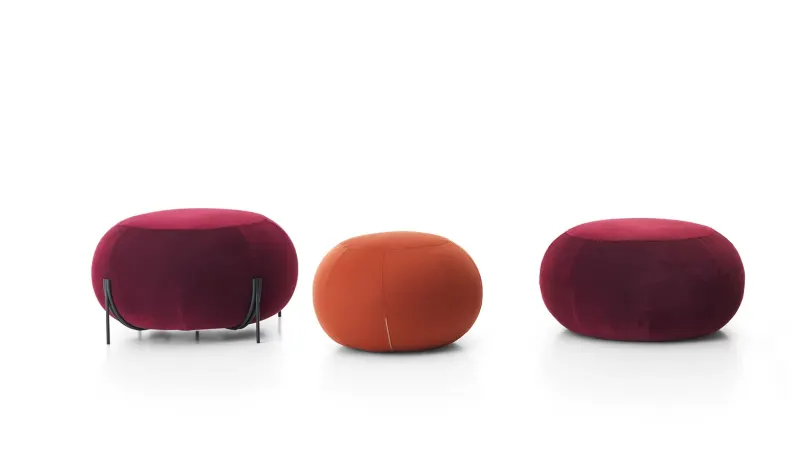 Taburet Geo Pouf - Saba - Image 2