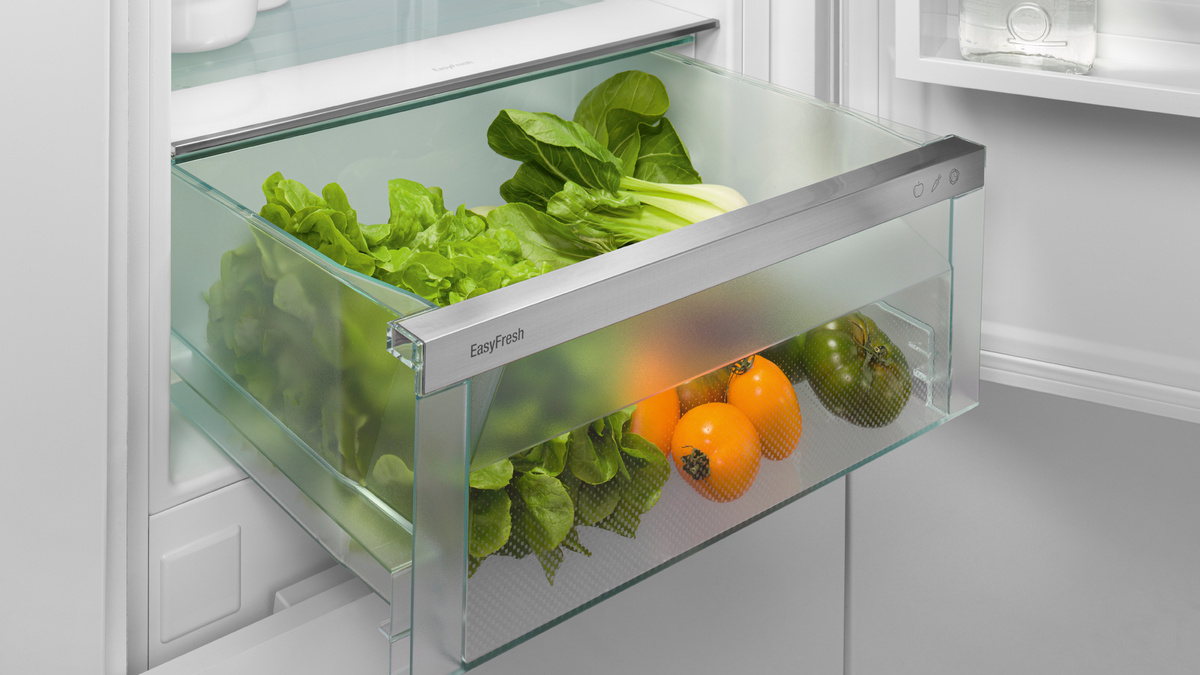 Siguranță EasyFresh cu glisieră integrată în sertar