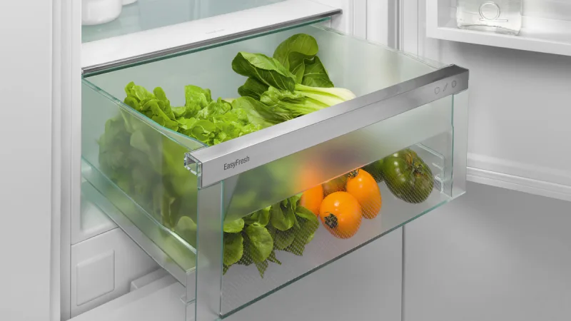 Siguranță EasyFresh cu glisieră integrată în sertar
