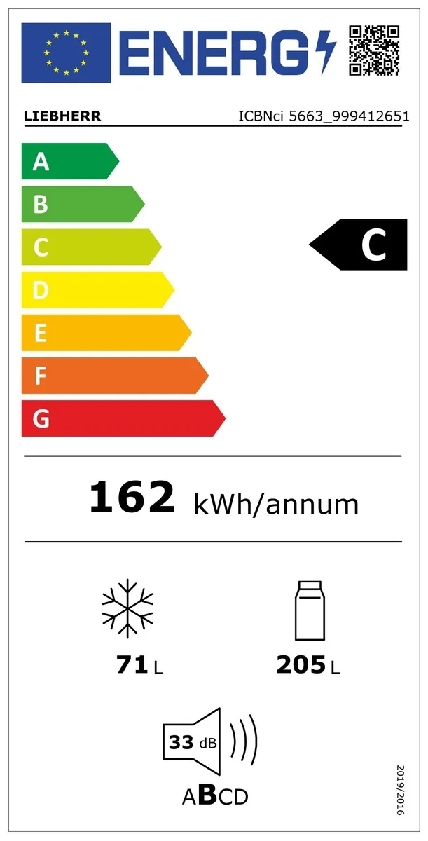 Combină frigorifică ICBNci 5663 prime BioFresh NoFrost Liebherr - Image 2