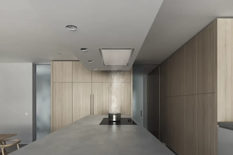 Ventilație de tavan seria 200, 120 cm, Gaggenau Light Bronze Gaggenau - Image 3