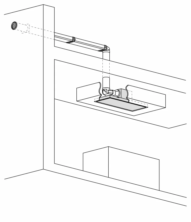Ventilație de tavan seria 200, 120 cm, Gaggenau Light Bronze Gaggenau - Image 7