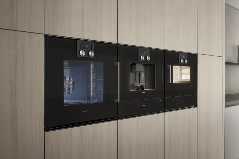 Cuptor combi-abur seria 200, 60 x 45 cm, balama ușă: stânga, Gaggenau Anthracite Gaggenau - Image 2