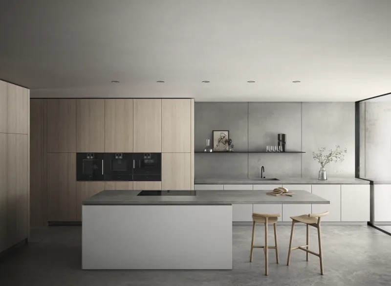 Cuptor combi-abur seria 200, 60 x 45 cm, balama ușă: stânga, Gaggenau Anthracite Gaggenau - Image 3