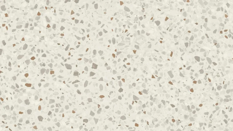 Pardoseală LVT iD Square Loose-Lay Terrazzo Terracotta Red - Image 2