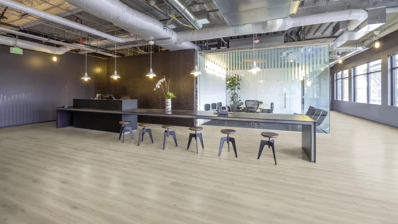 Pardoseală LVT Essence 55 Tribe Oak Grey 20x120 - Image 3